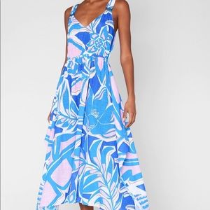 NWT Emilo Pucci Samoa Handkerchief Dress Sz40 Sz4